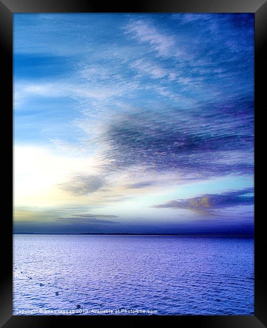 Sharm Sunrise 2 Framed Print by Brian  Raggatt