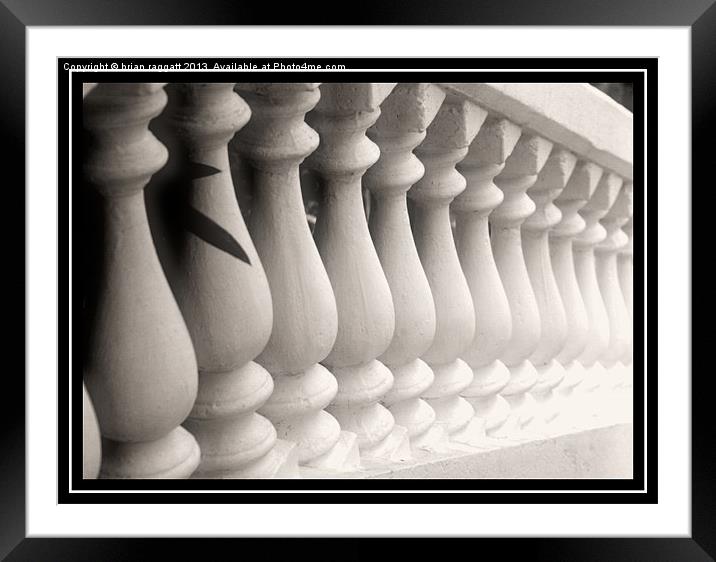 Stairway to Heaven Framed Mounted Print by Brian  Raggatt