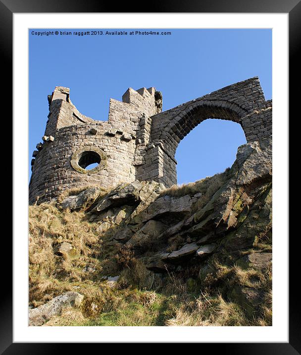 Castle Colour Framed Mounted Print by Brian  Raggatt