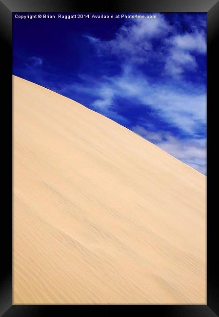 Desert Skies Framed Print by Brian  Raggatt