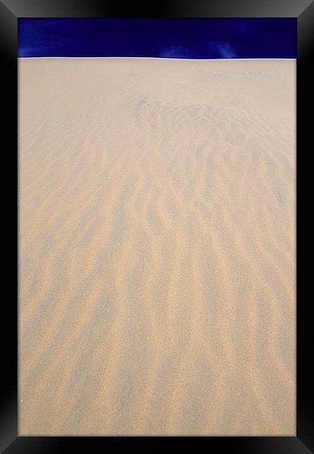 Dune Skies Framed Print by Brian  Raggatt