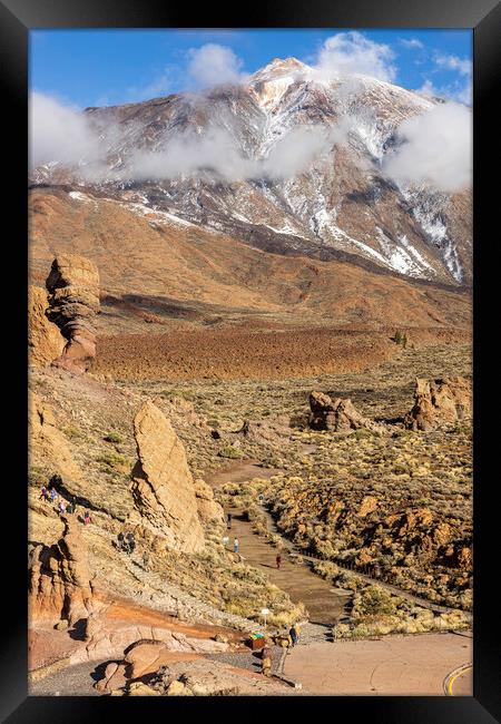 Mount Teide Tenerife Framed Print by Phil Crean