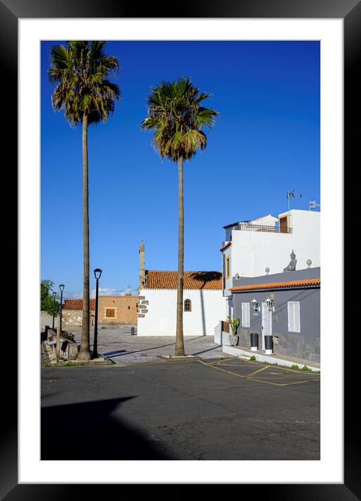 La Quinta village Tenerife Framed Mounted Print by Phil Crean