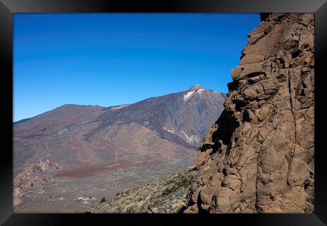 Mount Teide Tenerife Framed Print by Phil Crean