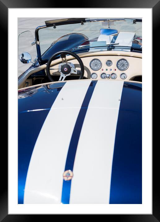 1954 Ford Cobra 427 Framed Mounted Print by Phil Crean