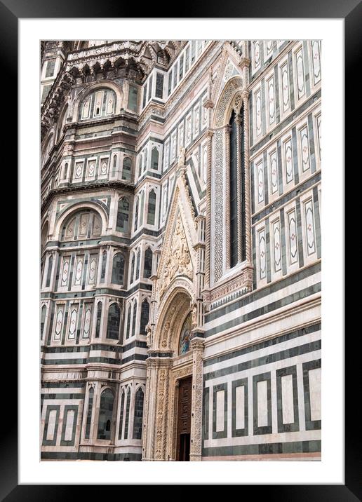 Cathedral of Santa Maria del Fiore Florence Framed Mounted Print by Phil Crean