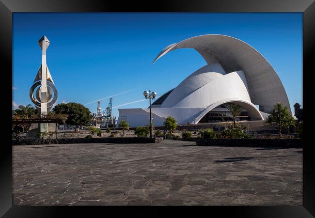 Auditorium Santa Cruz Tenerife Framed Print by Phil Crean