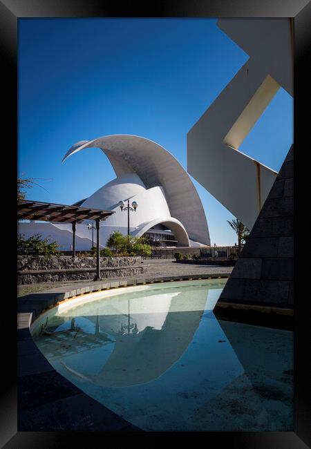 Auditorium Santa Cruz Tenerife Framed Print by Phil Crean