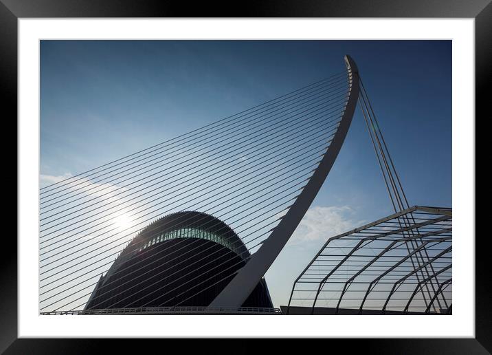 City of Arts and Sciences Valencia Framed Mounted Print by Phil Crean