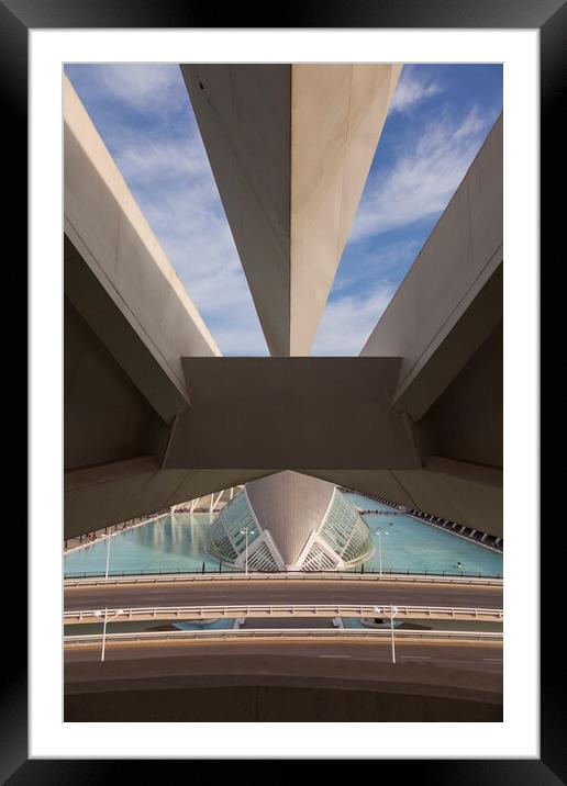 City of Arts and Sciences Valencia Framed Mounted Print by Phil Crean