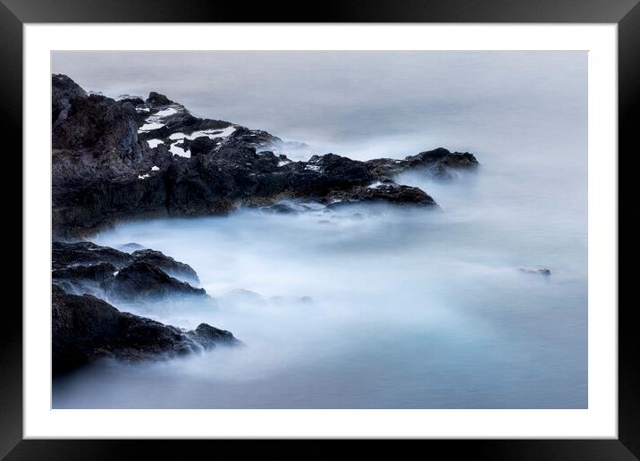 Rocky coastline Tenerife Framed Mounted Print by Phil Crean