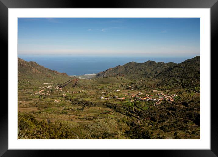Palmar valley Tenerife Framed Mounted Print by Phil Crean