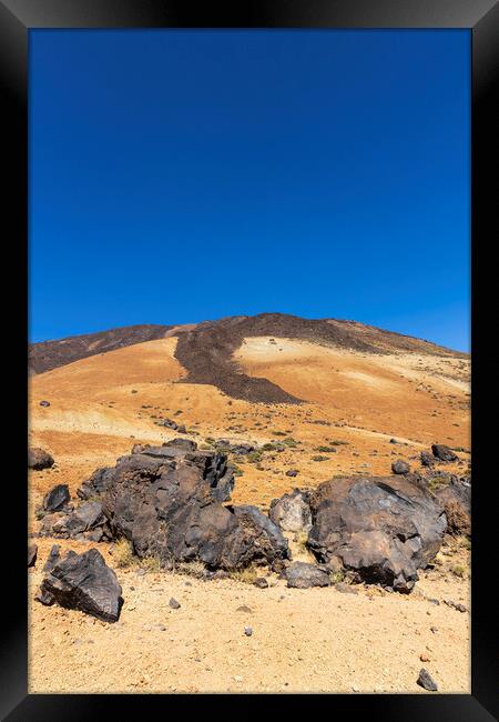 Volcano, Tenerife Framed Print by Phil Crean