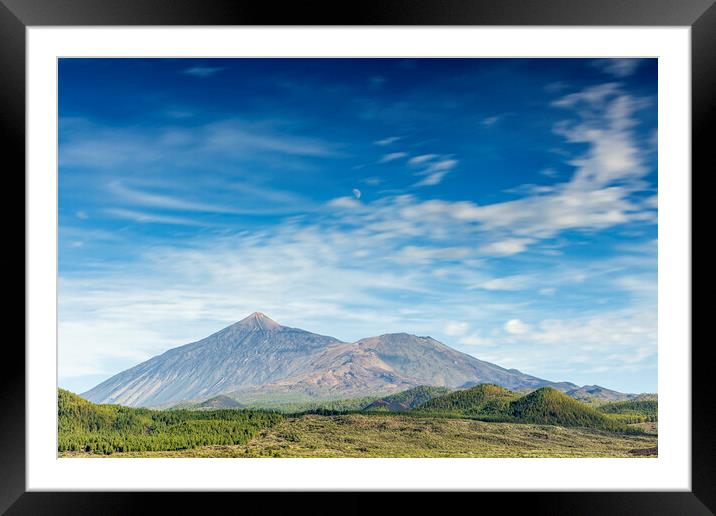 Mount Teide, Tenerife Framed Mounted Print by Phil Crean