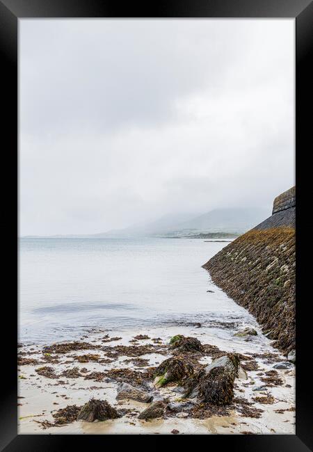 Misty day at Old Head Louisburgh, Mayo, Ireland Framed Print by Phil Crean