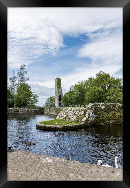 Garrykennedy Castle, Lough Derg, Tipperary, Ireland Framed Print by Phil Crean