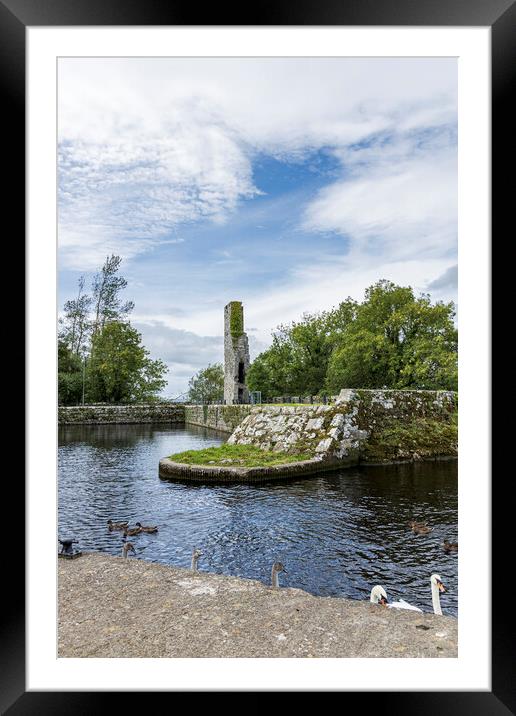 Garrykennedy Castle, Lough Derg, Tipperary, Ireland Framed Mounted Print by Phil Crean