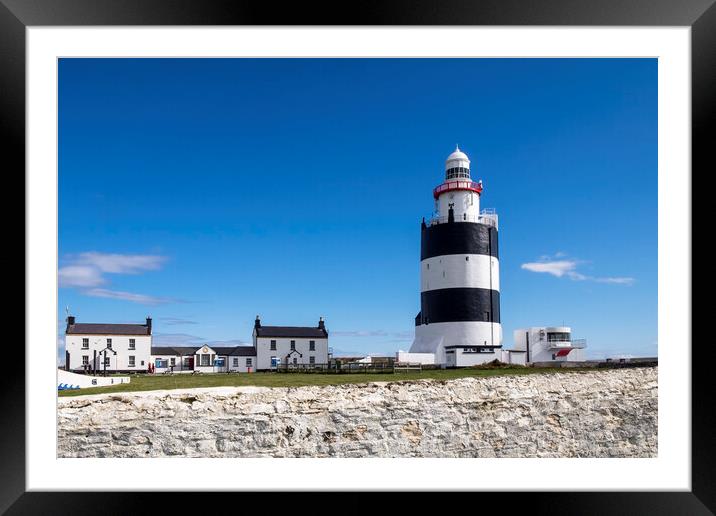 Hook Head Lighthouse, Wexford, Ireland Framed Mounted Print by Phil Crean