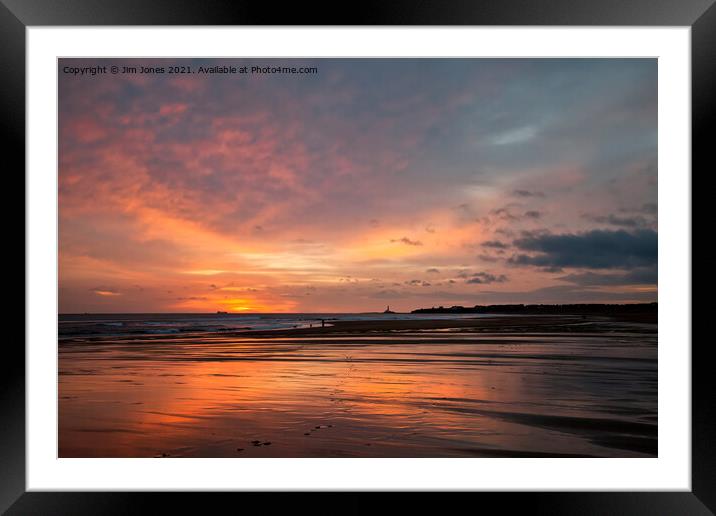 Another great start to the day Framed Mounted Print by Jim Jones