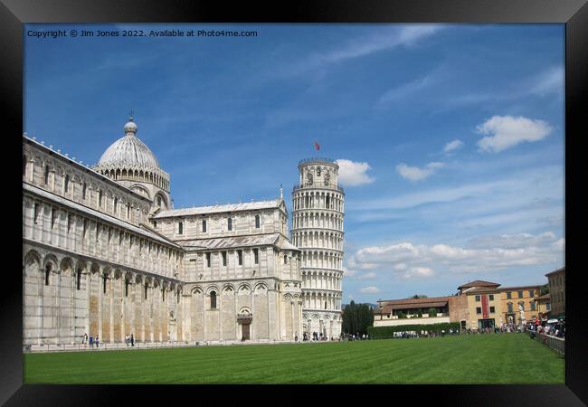 The Splendour of Pisa Framed Print by Jim Jones
