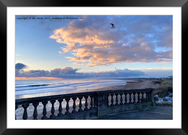 The colours of daybreak Framed Mounted Print by Jim Jones