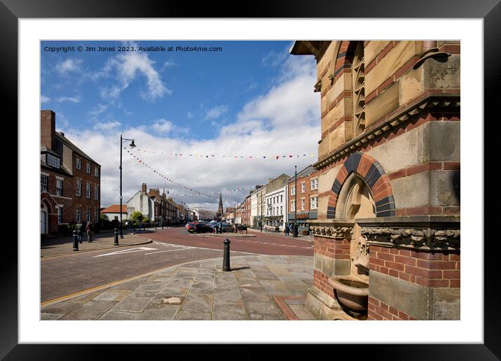 Tynemouth Front Street Framed Mounted Print by Jim Jones
