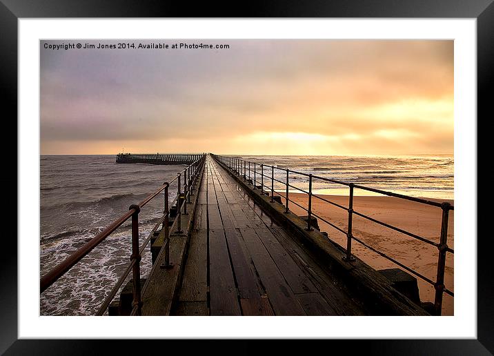  Start of the day Framed Mounted Print by Jim Jones