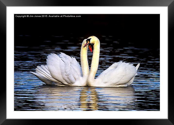  Love is in the air Framed Mounted Print by Jim Jones