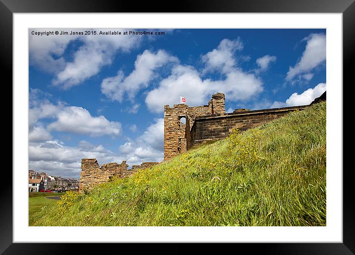  Tynemouth Priory Framed Mounted Print by Jim Jones