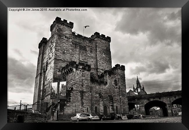  Newcastle's New Castle Framed Print by Jim Jones