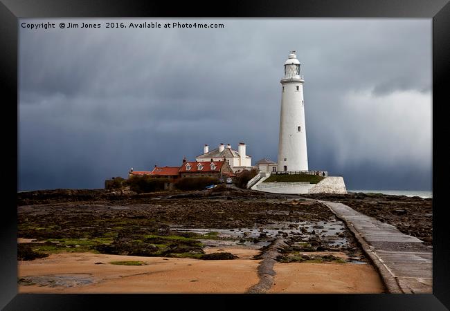 Looks like Rain Framed Print by Jim Jones