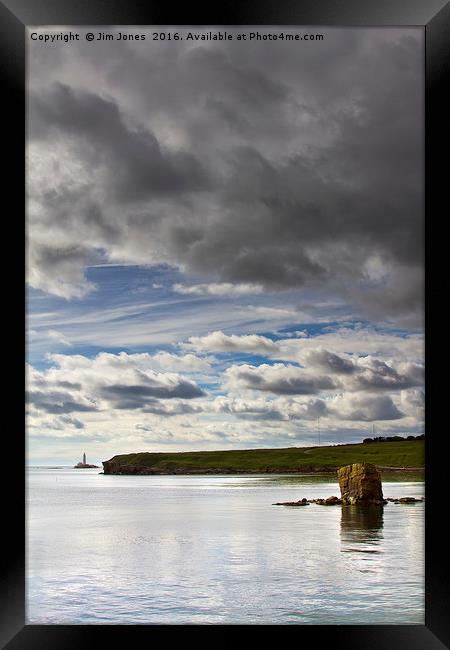 Don't forget your brolly Framed Print by Jim Jones