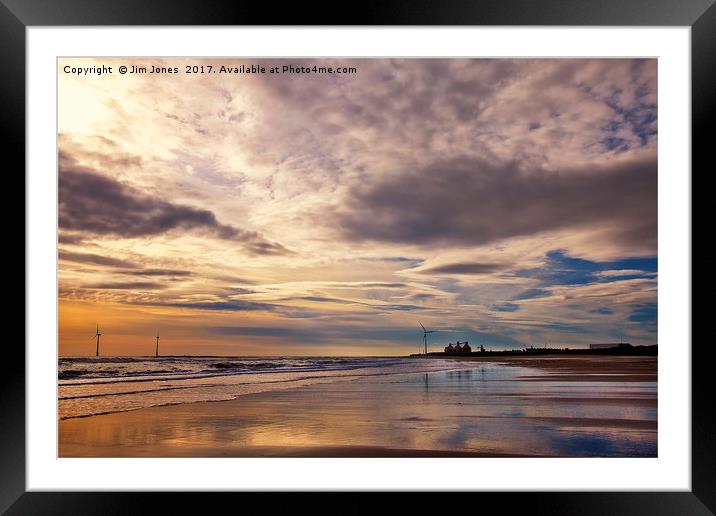 Dawn reflections Framed Mounted Print by Jim Jones