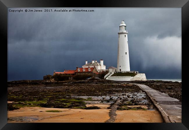 Looks like Rain Framed Print by Jim Jones