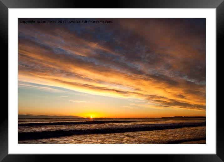 Another sunrise (2) Framed Mounted Print by Jim Jones