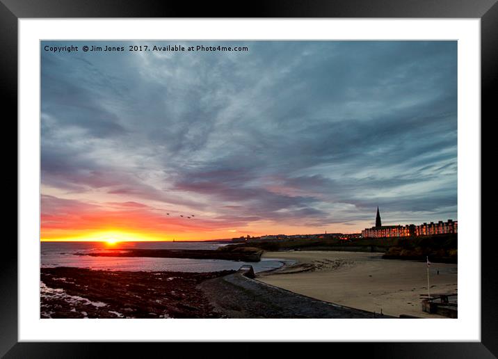 Wake up Cullercoats! Framed Mounted Print by Jim Jones