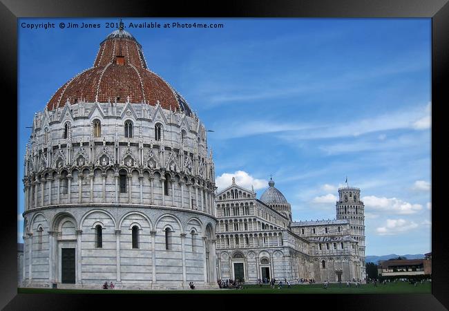 Field of Miracles, Pisa Framed Print by Jim Jones