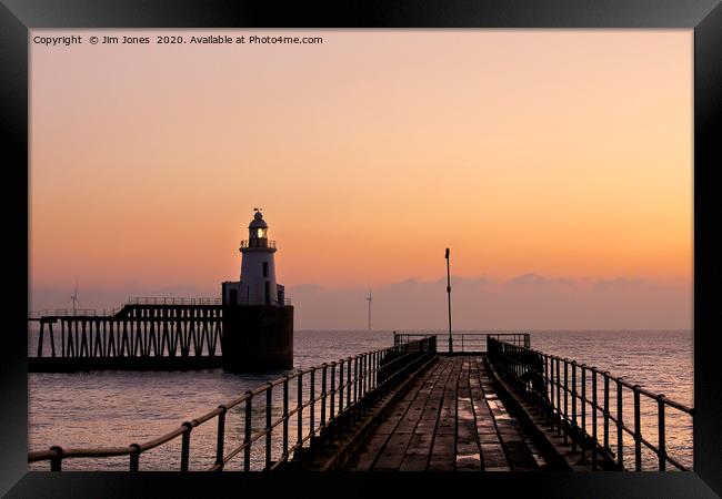 End of the Pier show for the start of a new Decade Framed Print by Jim Jones