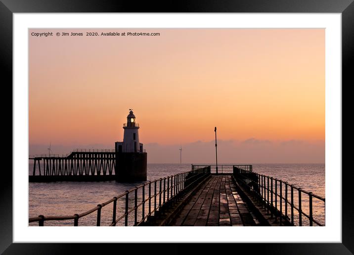 End of the Pier show for the start of a new Decade Framed Mounted Print by Jim Jones