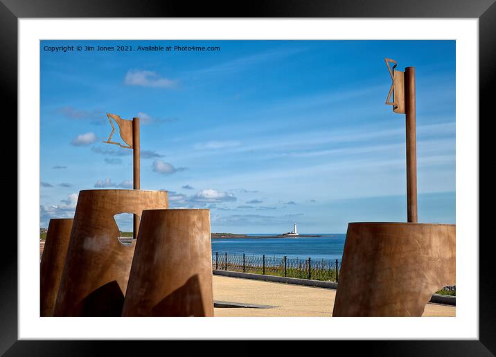 It's just like the Med..............well almost! ( Framed Mounted Print by Jim Jones