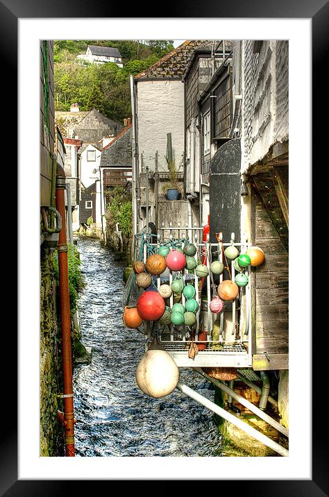 Mill stream to the sea Framed Mounted Print by Ian Jones