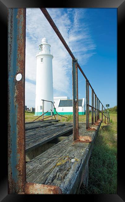 Hurst Point Lighthouse Framed Print by Ian Jones