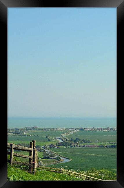 Rural Kent. Framed Print by Gemma Page