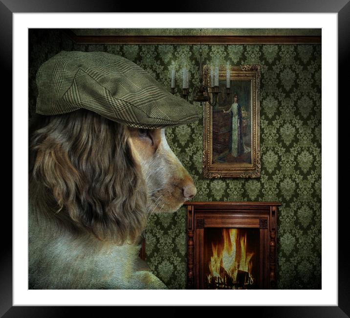 It's a dogs life #1 Framed Mounted Print by Kim Slater