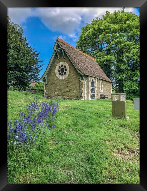St Olave, Ruckland, Lincolnshire  Framed Print by Kim Slater