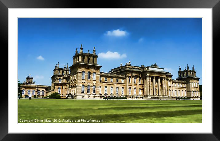 Blenheim Palace Framed Mounted Print by Kim Slater