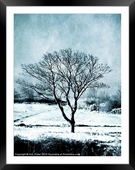 Chilly Day Framed Mounted Print by Kim Slater