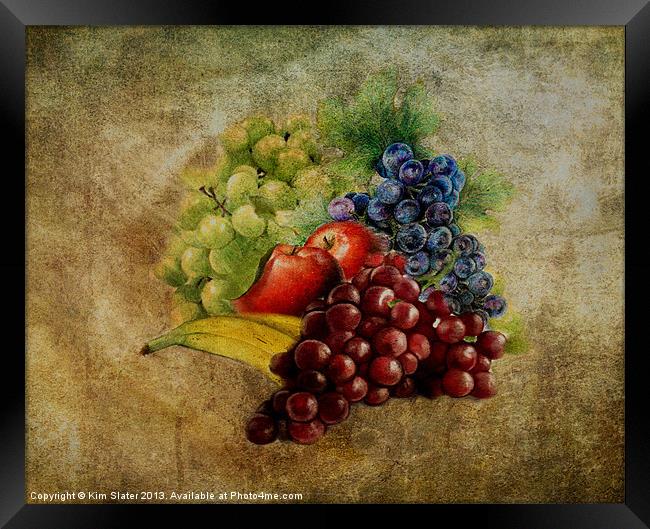 Fruit Framed Print by Kim Slater