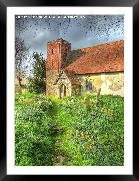 Spring at St.Marys Framed Mounted Print by Kim Slater