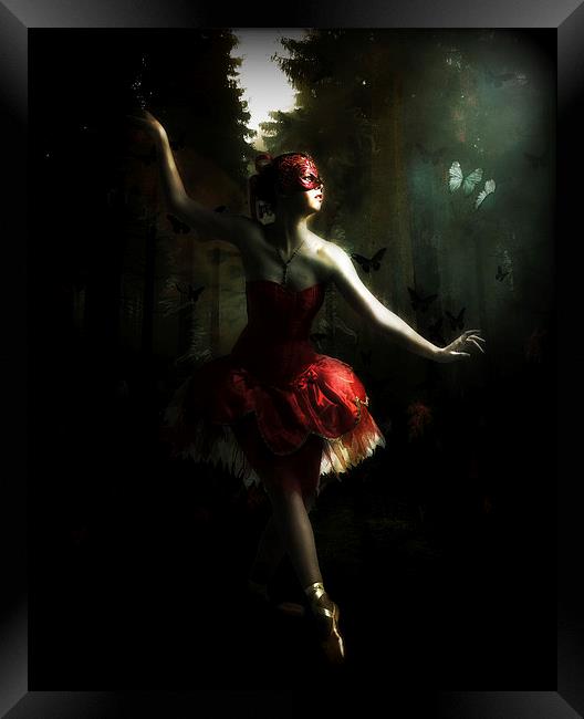  Midnight Dancer Framed Print by Kim Slater